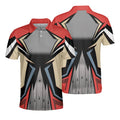 Bowling Red Polo Shirt