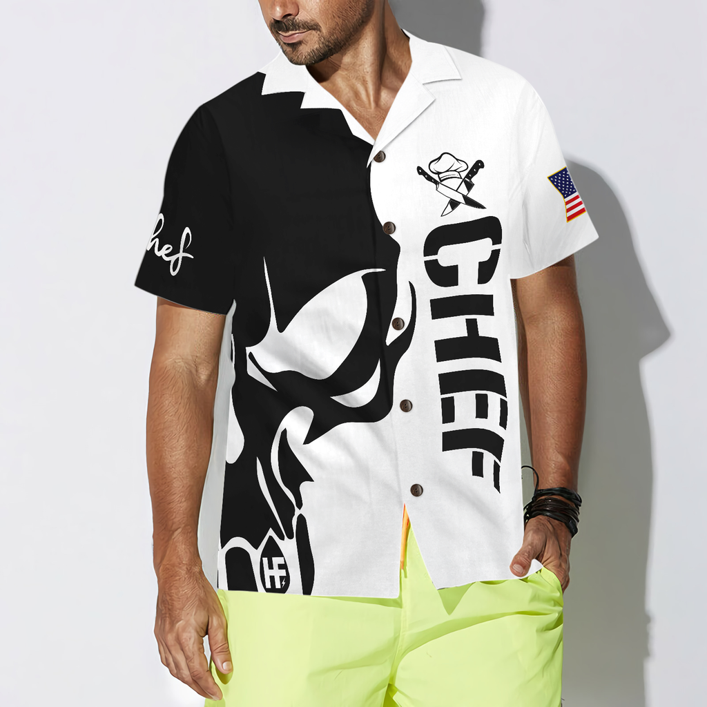 Skull Chef Hawaiian Shirt