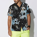 Lonely Skull Planet Outta Space Hawaiian Shirt